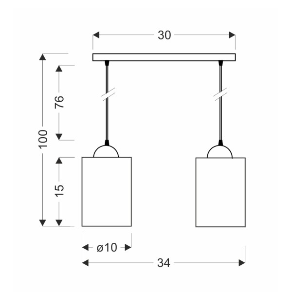 Люстра Candellux 32-00538 Bistro