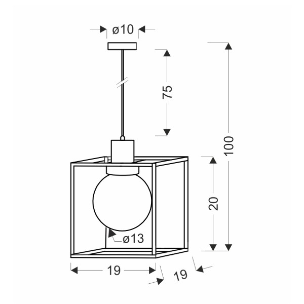 Люстра Candellux 31-00743 Retro
