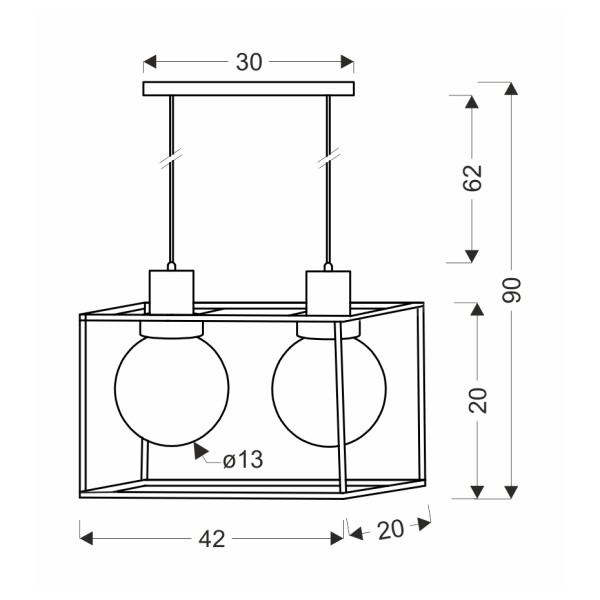 Люстра Candellux 32-00750 Retro - класика для вашого інтер'єру