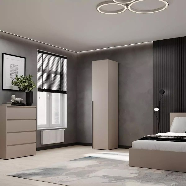 Пенал закритий №1 Light - сучасні меблі для вашої спальні