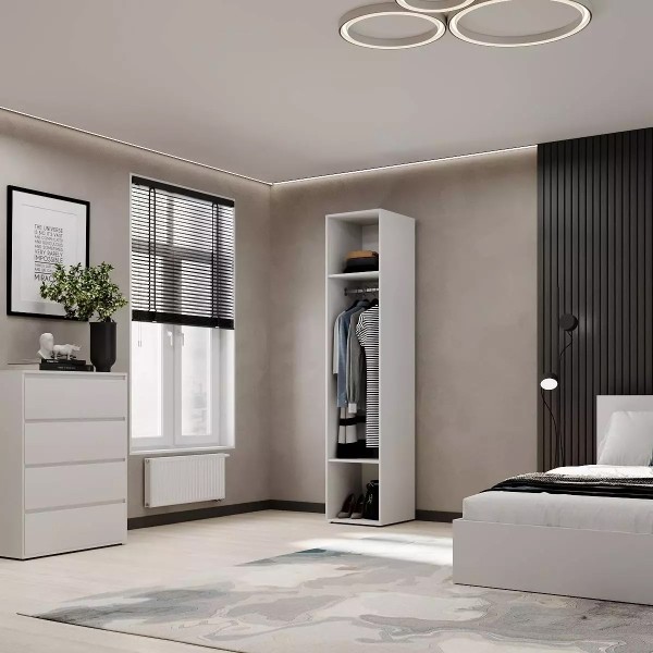 Пенал закритий №2 Light – елегантність та функціональність для вашої спальні