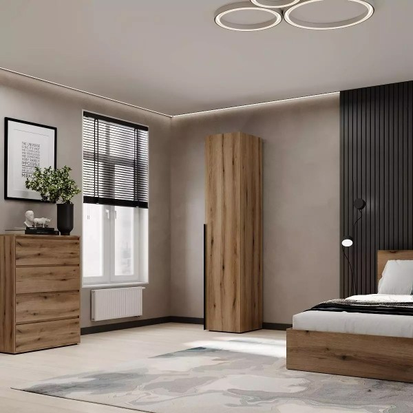 Пенал закритий №2 Light – елегантність та функціональність для вашої спальні