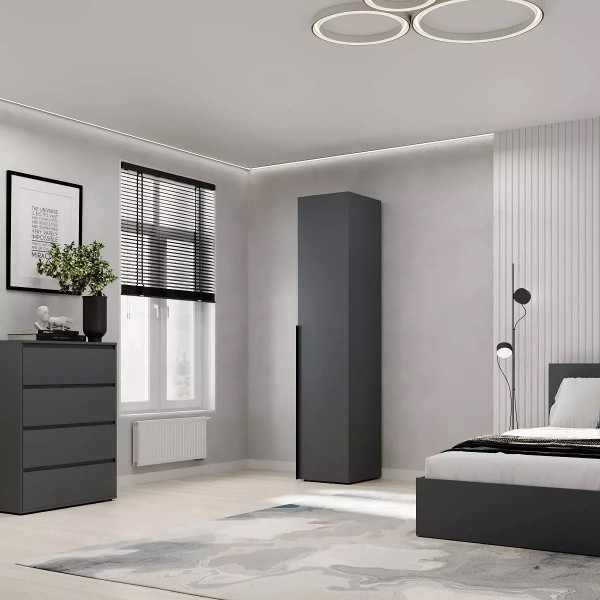 Пенал закритий №2 Light – елегантність та функціональність для вашої спальні