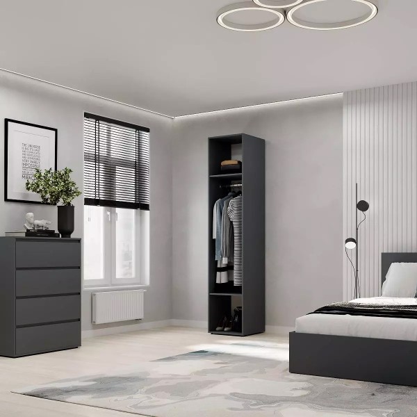 Пенал закритий №2 Light – елегантність та функціональність для вашої спальні