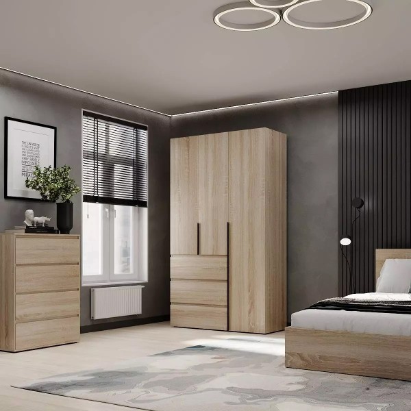 Шафа розпашна комбінована №2 Light для спальні