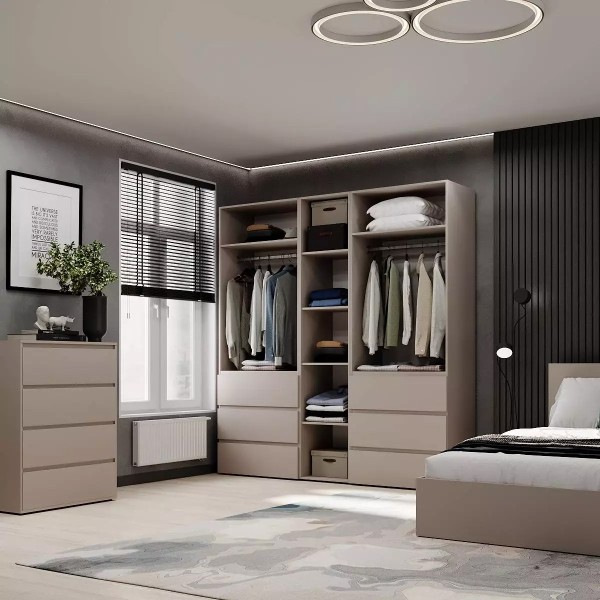 Шафа розпашна комбінована №3 Light