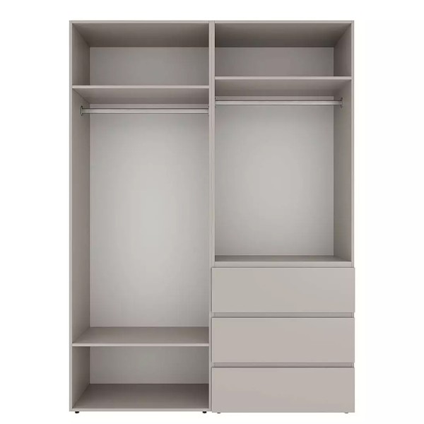 Шафа розпашна комбінована №5 Light – сучасний мінімалізм для вашої спальні