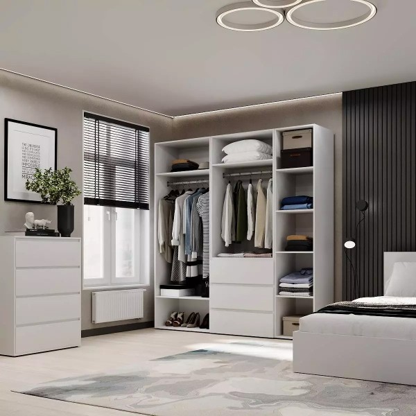 Шафа розпашна комбінована №4 Light