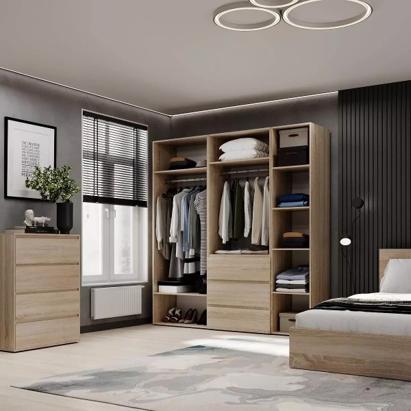 Шафа розпашна комбінована №4 Light