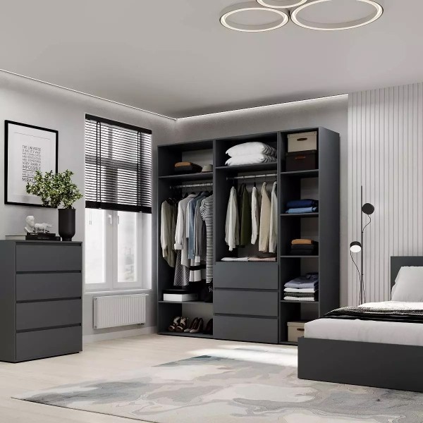 Шафа розпашна комбінована №4 Light