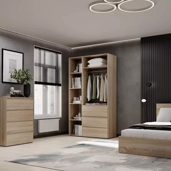 Шафа розпашна комбінована №7 Light