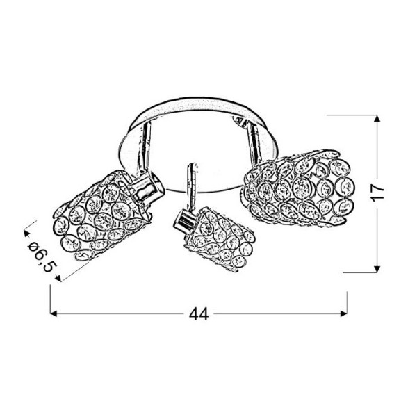 Люстра Candellux 98-00125 York