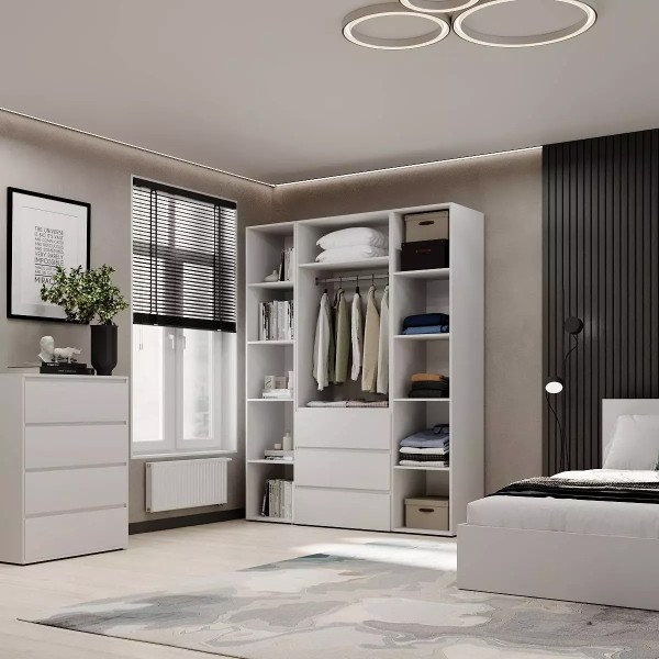 Шафа розпашна комбінована №8 Light