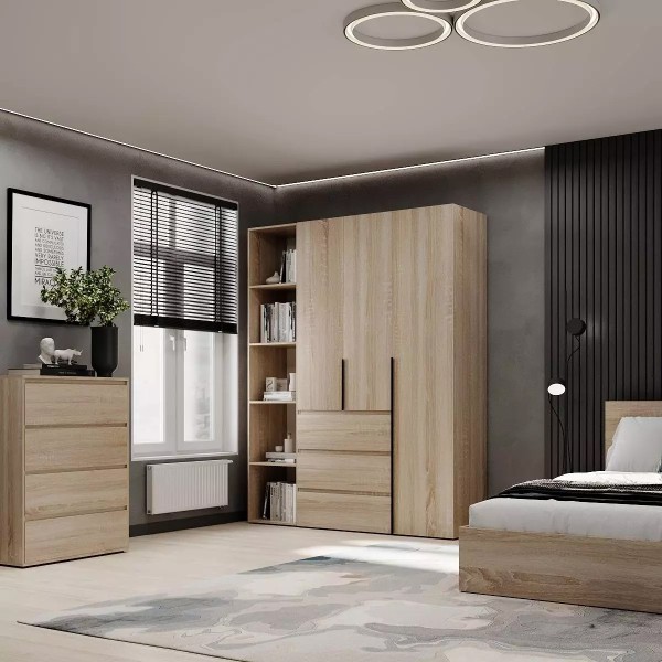 Шафа розпашна комбінована №8 Light