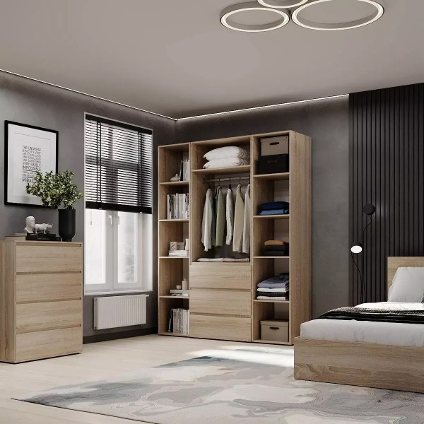 Шафа розпашна комбінована №8 Light