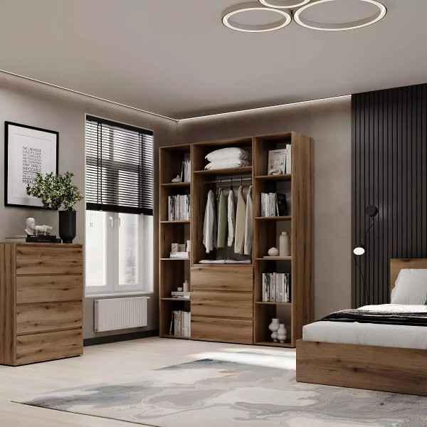 Шафа розпашна комбінована №9 Light