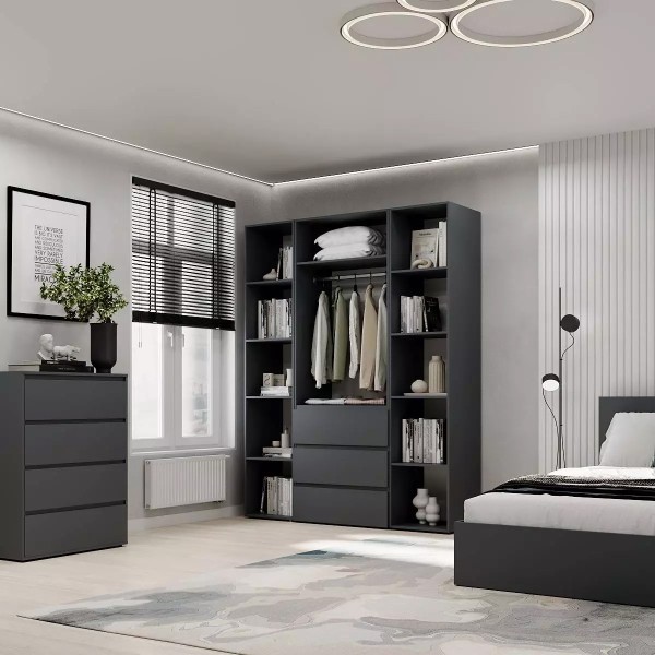 Шафа розпашна комбінована №9 Light