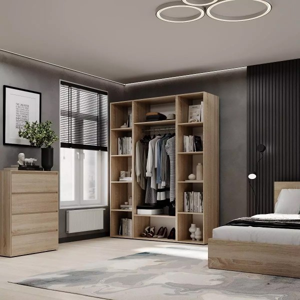 Шафа розпашна комбінована №15 Light