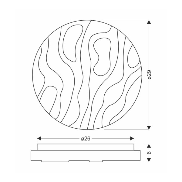 Стельовий світильник Candellux 12-11268 Nevada