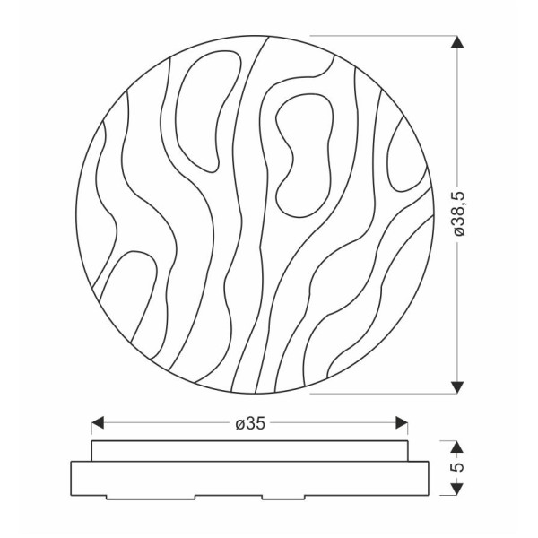 Стельовий світильник Candellux 13-11336 Nevada