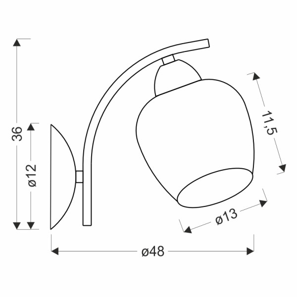Бра Candellux 21-35301 Merra