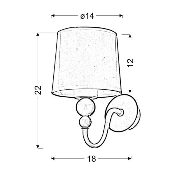 Бра Candellux 21-39163 Bebe