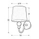 Бра Candellux 21-39163 Bebe