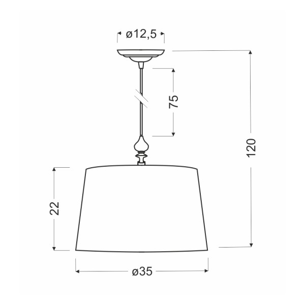 Люстра Candellux 31-03690 Prima