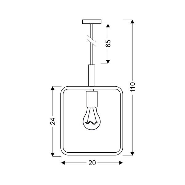 Люстра Candellux 31-73563 Frame