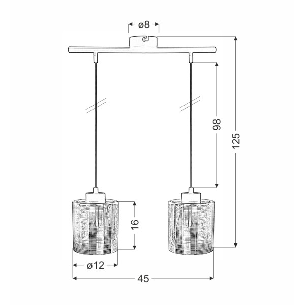 Люстра Candellux 32-53879 Cox