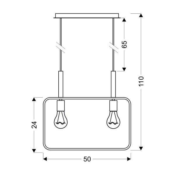 Люстра Candellux 32-73518 Frame