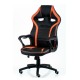 Крісло геймерське Game (Гейм) black/orange