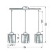 Люстра Candellux 33-53886 Cox