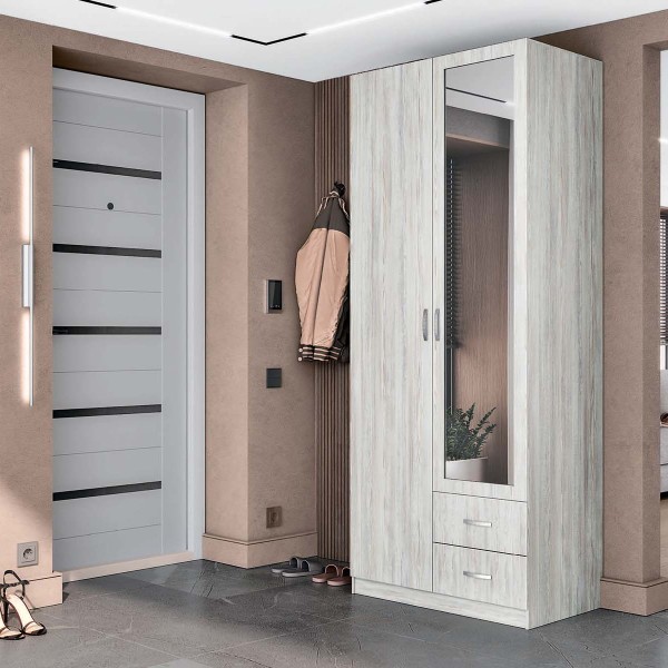 Шафа 2Д2Ш + дзеркало М-Стиль