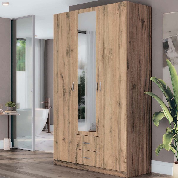 Шафа 3Д2Ш + дзеркало М-Стиль