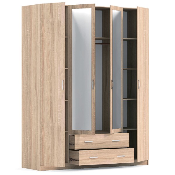 Шафа 4Д2Ш + дзеркало М-Стиль