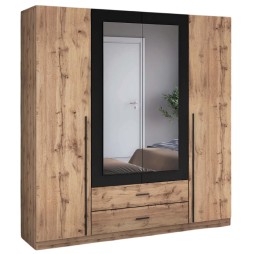 Шафа 4Д2Ш + дзеркало Ліон