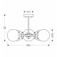 Люстра Candellux 35-01306 Lens