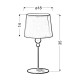 Настільна лампа Candellux 41-38968 Bebe