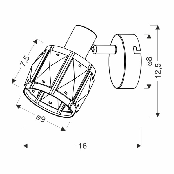 Бра Candellux 91-23476 Dubai