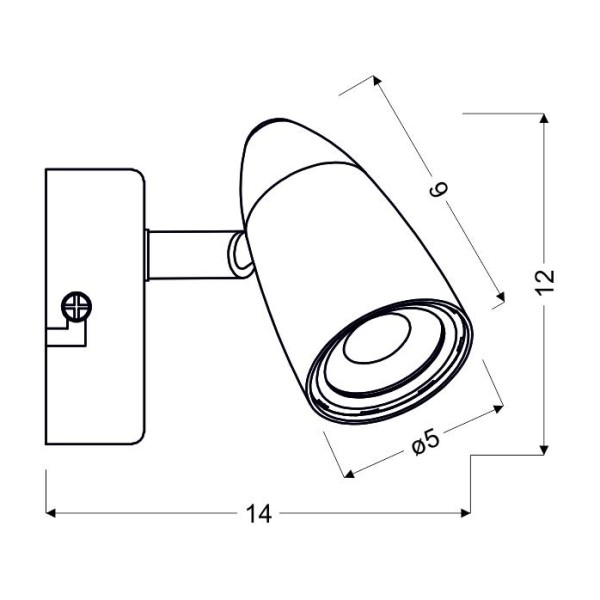 Бра Candellux 91-49551 Liberty
