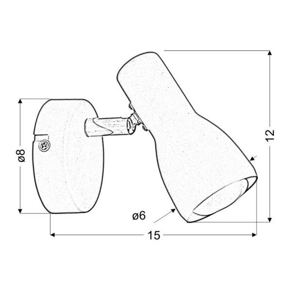 Бра Candellux 91-52391 Picardo