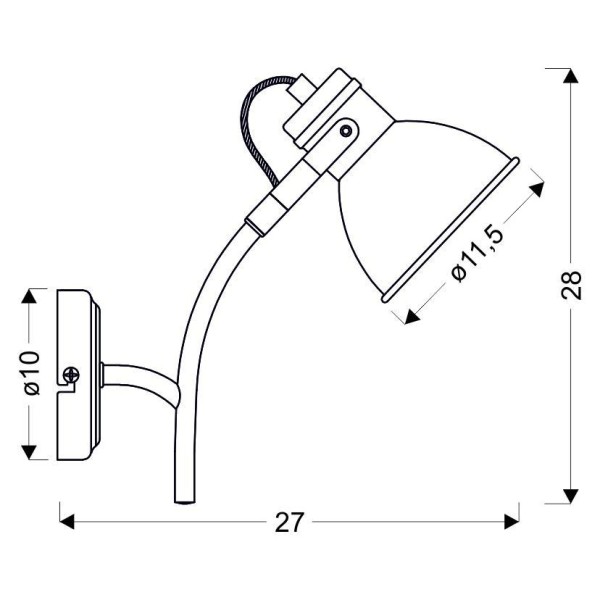 Бра Candellux 91-72122 Zumba