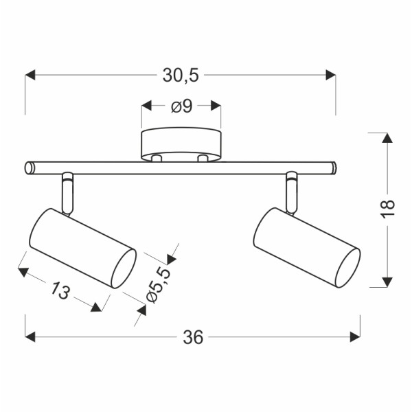 Спот Candellux 92-01719 Colly
