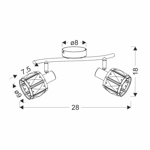 Спот Candellux 92-23483 Dubai