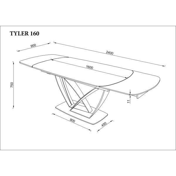 Стіл Tyler Ceramic