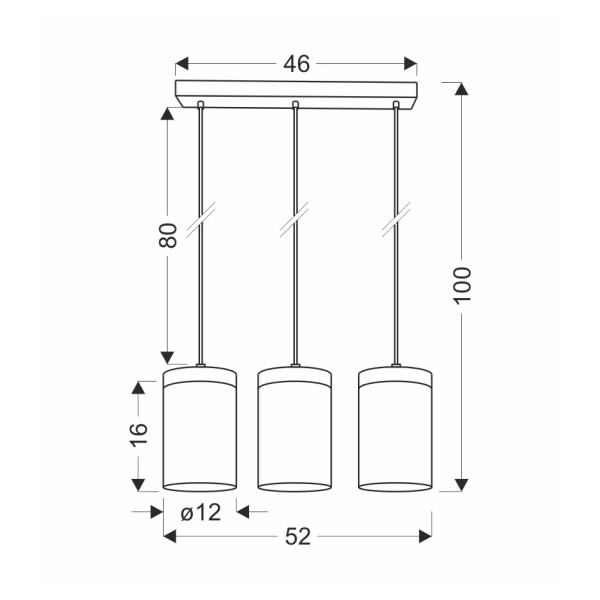 Люстра Candellux 33-22004 Wels