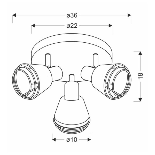Спот Candellux 98-83111 Neria