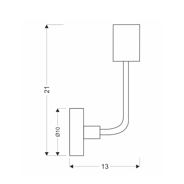 Бра Candellux 21-01313 Saga
