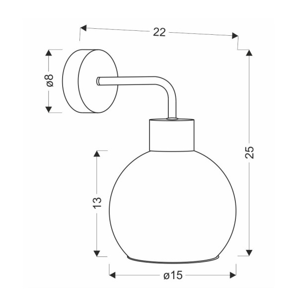 Бра Candellux 21-76700 Lady